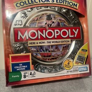 Monopoly Here & Now: The World Collector Edition Board Game
